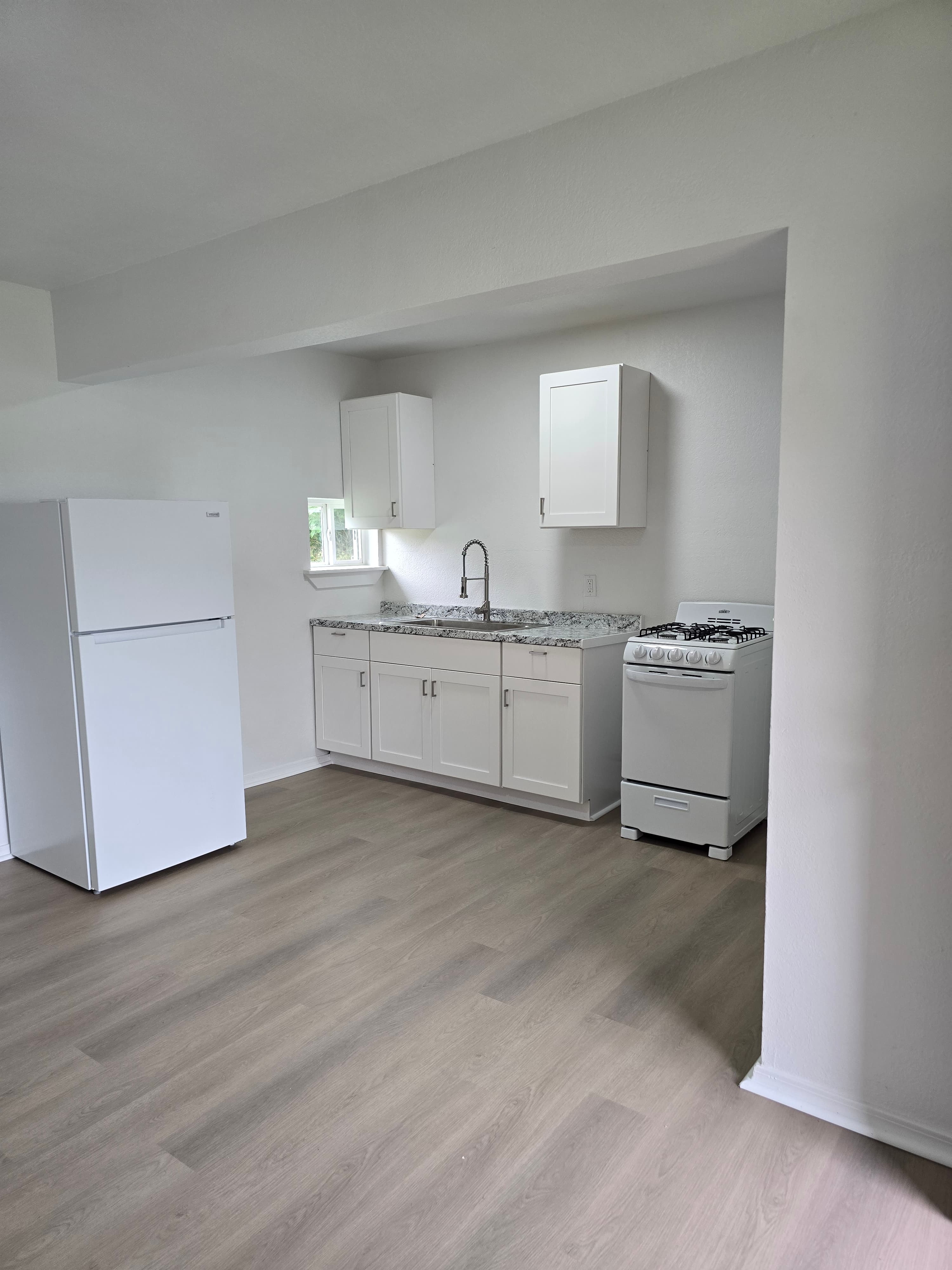 Renovated One Bedroom Deluxe kitchen